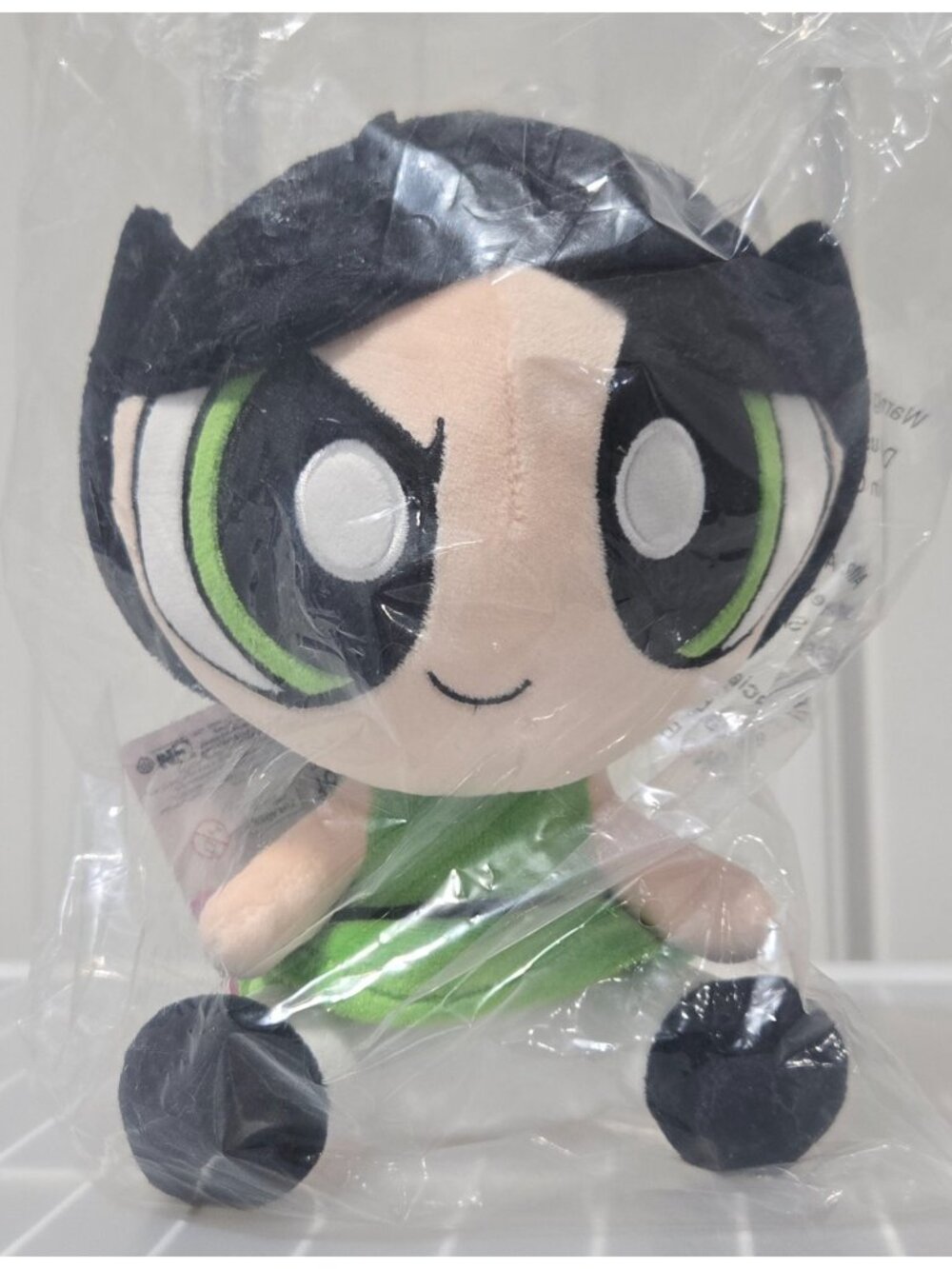 Kidrobot The Powerpuff Girls Buttercup 7.5" Tall Super Soft Phunny Plush - Picture 4 of 7